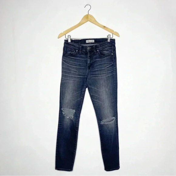 Madewell High Riser Skinny Kincaid Wash Jeans Size 27 - Picture 2 of 7
